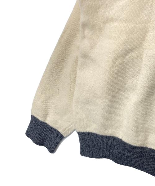 ICEBERG HISTORY（アイスバーグヒストリ）ICEBERG HISTORY (アイスバーグヒストリ) Disney (ディズニー) クルーネックニット グレー×ベージュ サイズ:FREEの古着・服飾アイテム