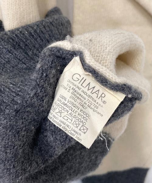 ICEBERG HISTORY（アイスバーグヒストリ）ICEBERG HISTORY (アイスバーグヒストリ) Disney (ディズニー) クルーネックニット グレー×ベージュ サイズ:FREEの古着・服飾アイテム