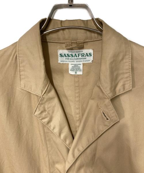 SASSAFRAS（ササフラス）SASSAFRAS (ササフラス) ジャケット ベージュ サイズ:Sの古着・服飾アイテム