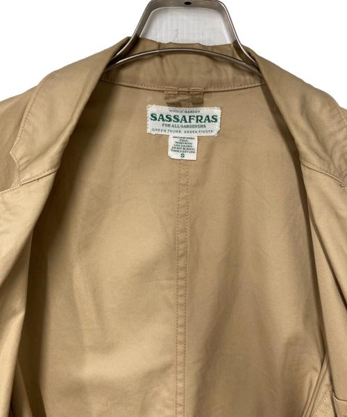 SASSAFRAS（ササフラス）SASSAFRAS (ササフラス) ジャケット ベージュ サイズ:Sの古着・服飾アイテム
