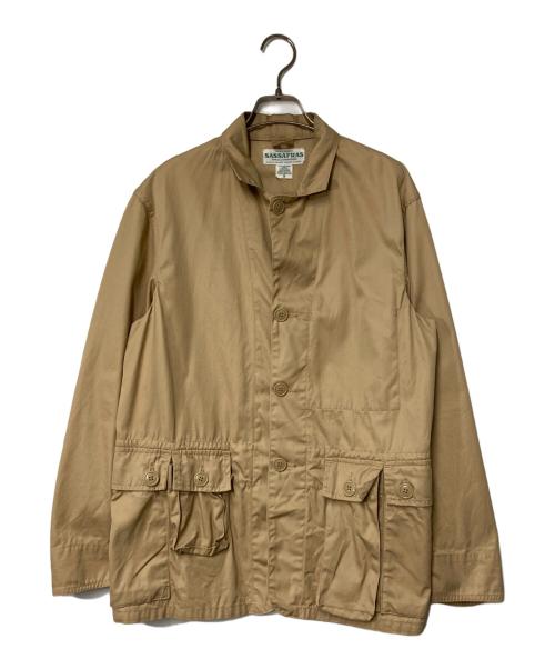 SASSAFRAS（ササフラス）SASSAFRAS (ササフラス) ジャケット ベージュ サイズ:Sの古着・服飾アイテム