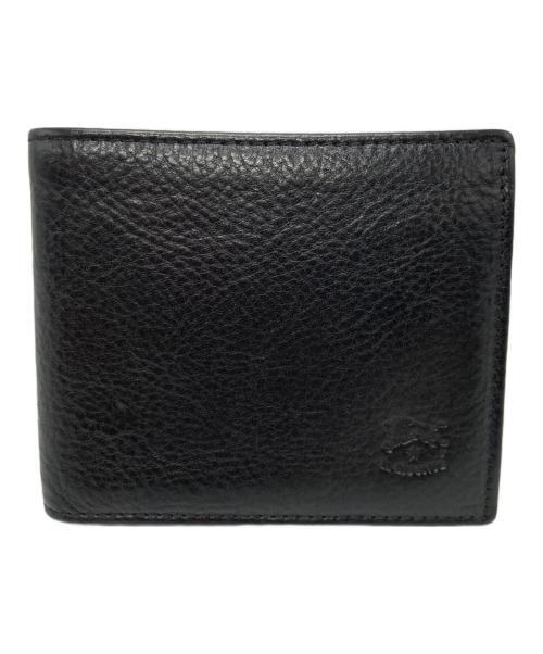 IL BISONTE（イル ビゾンテ）IL BISONTE (イル ビゾンテ) 2つ折り財布 ブラックの古着・服飾アイテム