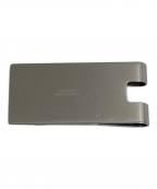 HERMESエルメス）の古着「Hロゴ マネークリップ」｜シルバー