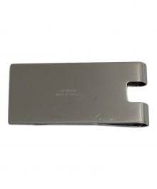 HERMES（エルメス）の古着「Hロゴ マネークリップ」｜シルバー