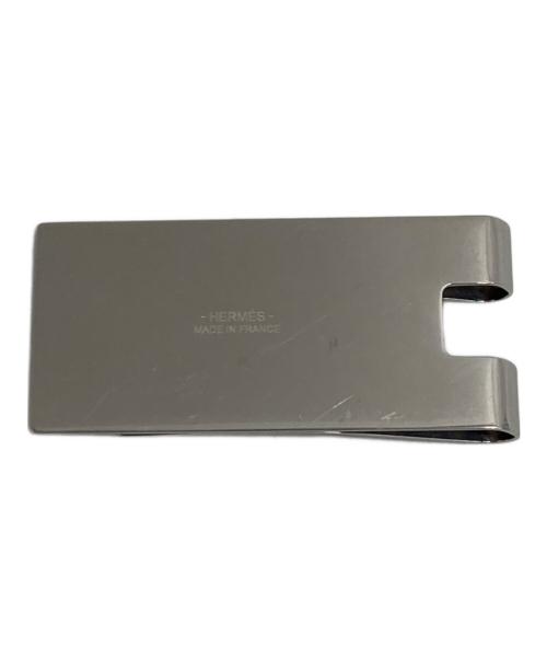 HERMES（エルメス）HERMES (エルメス) Hロゴ マネークリップ シルバーの古着・服飾アイテム