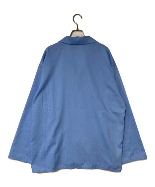 -（-）- (-) PAJAMA JACKET ブルー サイズ:X LARGEの古着・服飾アイテム