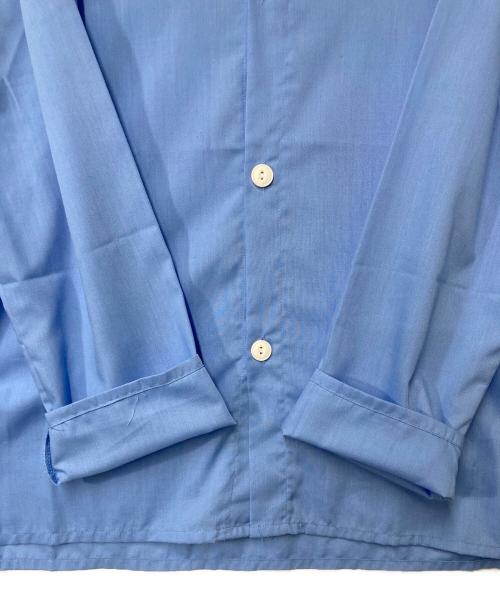 -（-）- (-) PAJAMA JACKET ブルー サイズ:X LARGEの古着・服飾アイテム