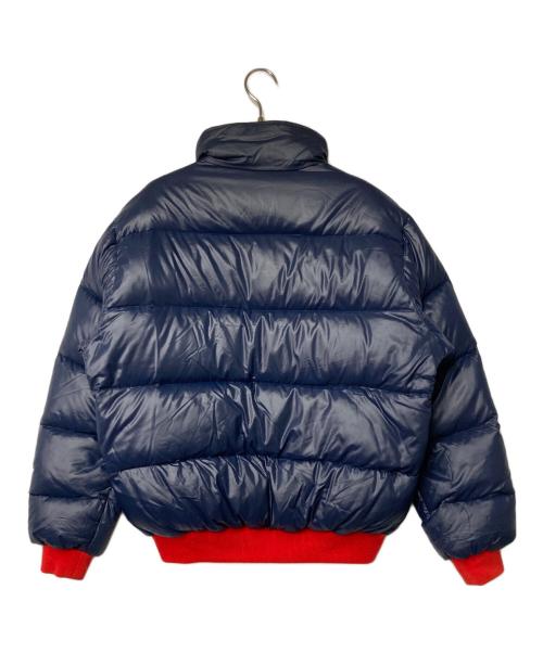 MONCLER（モンクレール）MONCLER (モンクレール) リバーシブルダウンジャケット ネイビー×レッド サイズ:165cmの古着・服飾アイテム