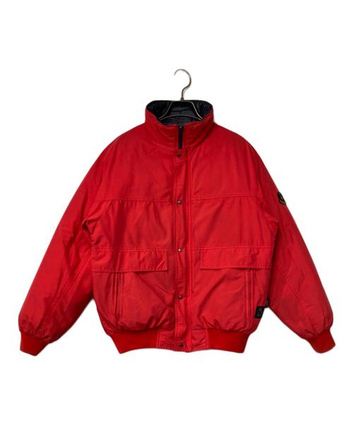 MONCLER（モンクレール）MONCLER (モンクレール) リバーシブルダウンジャケット ネイビー×レッド サイズ:165cmの古着・服飾アイテム