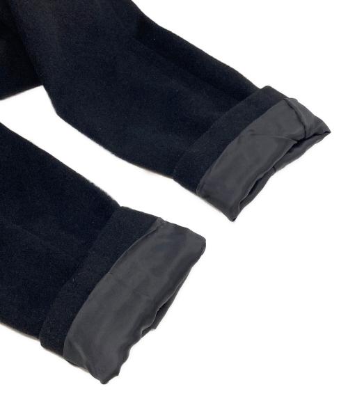 BURBERRY BLUE LABEL（バーバリーロンドンブルーレーベル）BURBERRY BLUE LABEL (バーバリーロンドンブルーレーベル) アンゴラ混ステンカラーコート ブラック サイズ:40の古着・服飾アイテム