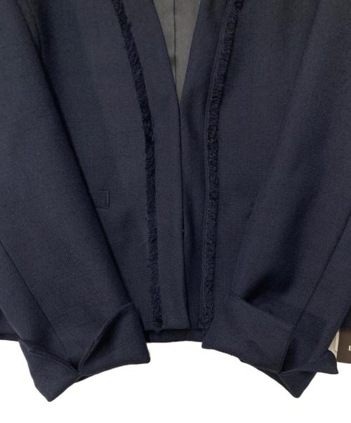 Demi-Luxe Beams（デミルクス ビームス）Demi-Luxe BEAMS (デミルクス ビームス) スラブツイード ワンピースセットアップ ネイビー サイズ:38の古着・服飾アイテム