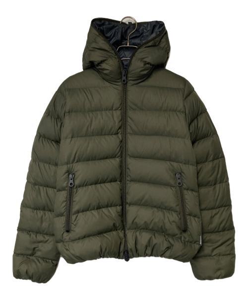 DUVETICA（デュベティカ）DUVETICA (デュベティカ) THIASEI フーデットダウンジャケット カーキ サイズ:42の古着・服飾アイテム