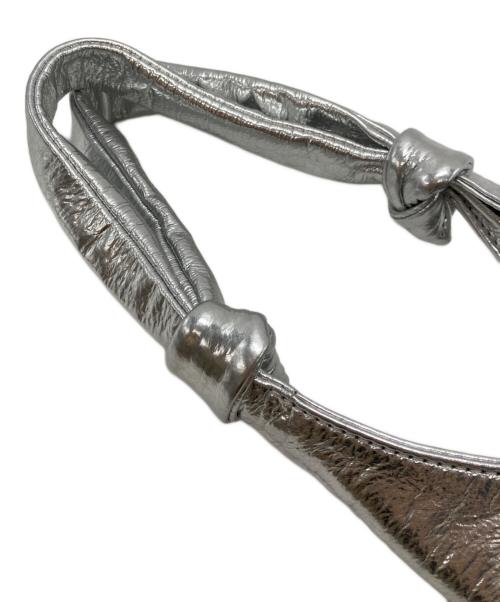 MM6 Maison Margiela（エムエムシックスメゾンマルジェラ）MM6 Maison Margiela (エムエムシックスメゾンマルジェラ) ミニハンドバッグ シルバーの古着・服飾アイテム