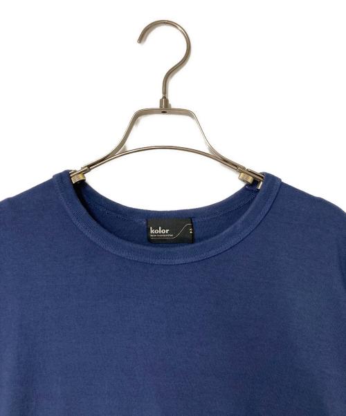 KOLOR（カラー）KOLOR (カラー) グラデーションTシャツ ネイビー サイズ:2の古着・服飾アイテム