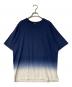 KOLOR（カラー）の古着「グラデーションTシャツ」｜ネイビー