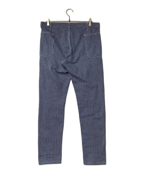 COMME des GARCONS JUNYA WATANABE MAN（コム デ ギャルソン ジュンヤ ワタナベ マン）COMME des GARCONS JUNYA WATANABE MAN (コム デ ギャルソン ジュンヤ ワタナベ マン) ヒッコリーパンツ インディゴ サイズ:Mの古着・服飾アイテム