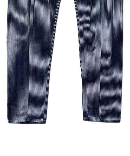 COMME des GARCONS JUNYA WATANABE MAN（コム デ ギャルソン ジュンヤ ワタナベ マン）COMME des GARCONS JUNYA WATANABE MAN (コム デ ギャルソン ジュンヤ ワタナベ マン) ヒッコリーパンツ インディゴ サイズ:Mの古着・服飾アイテム