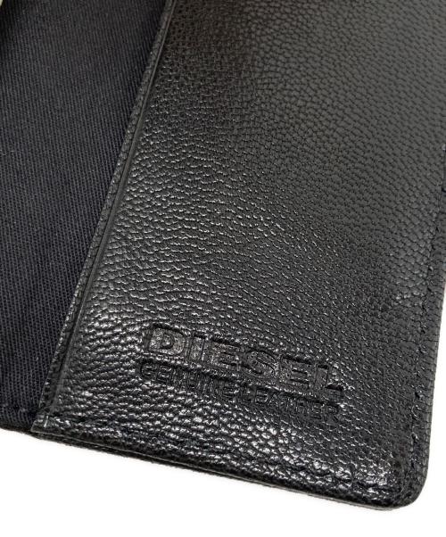 DIESEL（ディーゼル）DIESEL (ディーゼル) ロゴ レザーキーケース ブラックの古着・服飾アイテム