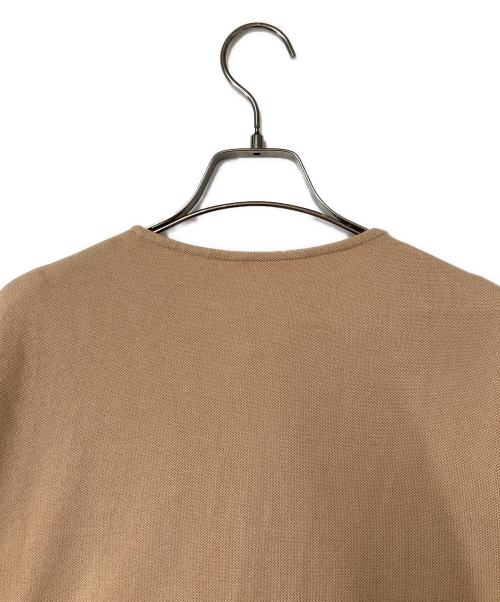 AURALEE（オーラリー）AURALEE (オーラリー) SUPER SOFT PIQUE HENLEY NECK ベージュ サイズ:4の古着・服飾アイテム