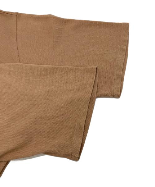 AURALEE（オーラリー）AURALEE (オーラリー) SUPER SOFT PIQUE HENLEY NECK ベージュ サイズ:4の古着・服飾アイテム