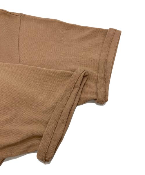 AURALEE（オーラリー）AURALEE (オーラリー) SUPER SOFT PIQUE HENLEY NECK ベージュ サイズ:4の古着・服飾アイテム