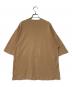 AURALEE (オーラリー) SUPER SOFT PIQUE HENLEY NECK ベージュ サイズ:4：5000円
