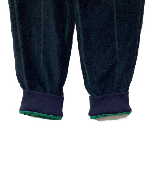 kolor/BEACON（カラービーコン）kolor/BEACON (カラービーコン) ボアイージーパンツ グリーン×ネイビー サイズ:2の古着・服飾アイテム