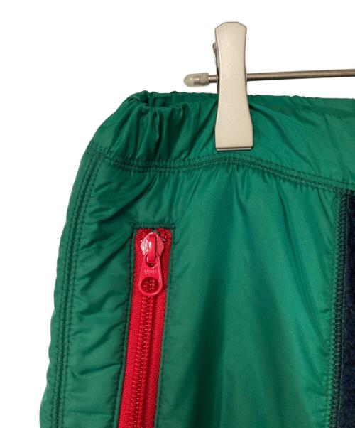 kolor/BEACON（カラービーコン）kolor/BEACON (カラービーコン) ボアイージーパンツ グリーン×ネイビー サイズ:2の古着・服飾アイテム