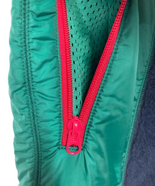 kolor/BEACON（カラービーコン）kolor/BEACON (カラービーコン) ボアイージーパンツ グリーン×ネイビー サイズ:2の古着・服飾アイテム