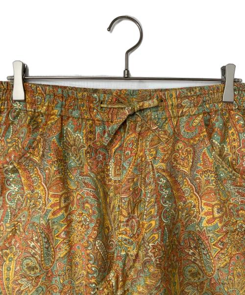 Needles（ニードルズ）Needles (ニードルズ) ペイズリー柄イージーパンツ イエロー×グリーン サイズ:Mの古着・服飾アイテム