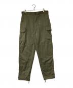 PAUL BOYEポールボワイエ）の古着「カーゴパンツ」｜オリーブ