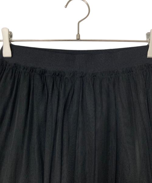 Spick and Span（スピック＆スパン）Spick and Span (スピックアンドスパン) チュールスカート ブラック サイズ:38の古着・服飾アイテム