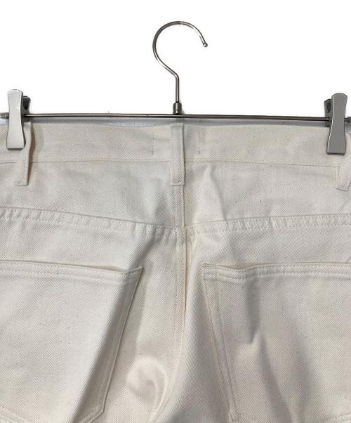 TANAKA（タナカ）TANAKA (タナカ) SLIM JEAN TROUSERS アイボリー サイズ:28の古着・服飾アイテム