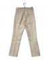 TANAKA (タナカ) SLIM JEAN TROUSERS アイボリー サイズ:28：4500円