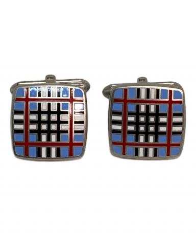 中古・古着通販】BURBERRY (バーバリー) チェック柄カフス ブラック