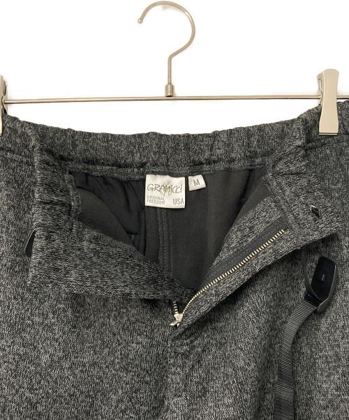 GRAMICCI（グラミチ）GRAMICCI (グラミチ) BONDING FLEECE NARROW RIB PANTS グレー サイズ:Mの古着・服飾アイテム