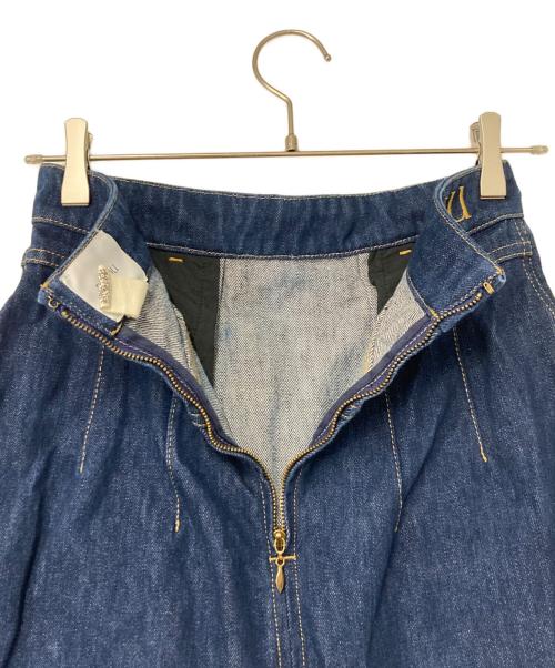 patou（パトゥ）Patou (パトゥ) デニムミニスカート インディゴ サイズ:36の古着・服飾アイテム