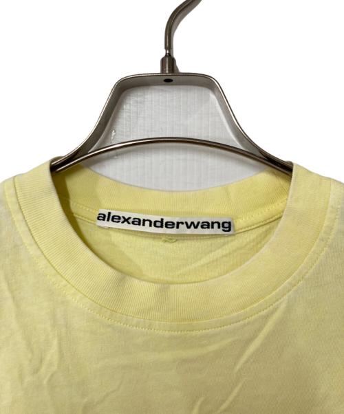 ALEXANDER WANG（アレキサンダー・ワン）ALEXANDER WANG (アレキサンダー・ワン) ロングスリーブカットソー イエロー サイズ:XSの古着・服飾アイテム