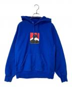 SUPREMEシュプリーム）の古着「Portrait Hooded Sweatshirt」｜ブルー