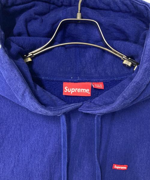 SUPREME（シュプリーム）SUPREME (シュプリーム) Small Box Logo Hooded Sweatshirt ネイビー サイズ:Mの古着・服飾アイテム