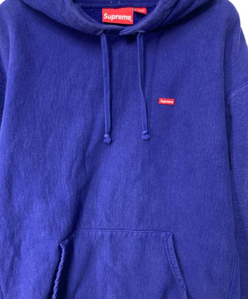 SUPREME（シュプリーム）SUPREME (シュプリーム) Small Box Logo Hooded Sweatshirt ネイビー サイズ:Mの古着・服飾アイテム