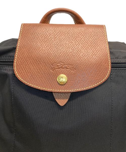 LONGCHAMP（ロンシャン）LONGCHAMP (ロンシャン) LE PLIAGE ル プリアージュ リュック ブラックの古着・服飾アイテム