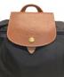 中古・古着 LONGCHAMP (ロンシャン) LE PLIAGE ル プリアージュ リュック ブラック：6000円