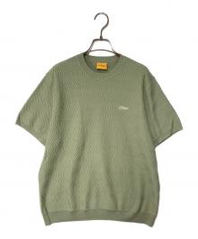 Dime（ダイム）の古着「Wave Knit SS Shirt　」｜グリーン
