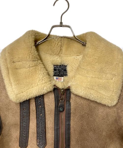 AVIREX（アヴィレックス）AVIREX (アヴィレックス) B-3 フライトジャケット USA製 ブラウン サイズ:36の古着・服飾アイテム