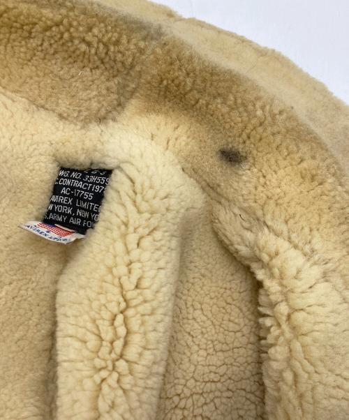 AVIREX（アヴィレックス）AVIREX (アヴィレックス) B-3 フライトジャケット USA製 ブラウン サイズ:36の古着・服飾アイテム