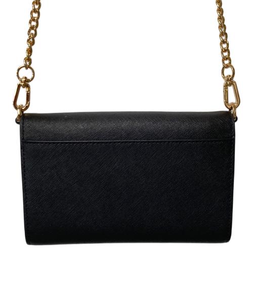 TORY BURCH（トリーバーチ）TORY BURCH (トリーバーチ) チェーンウォレット ショルダーバッグ ブラックの古着・服飾アイテム