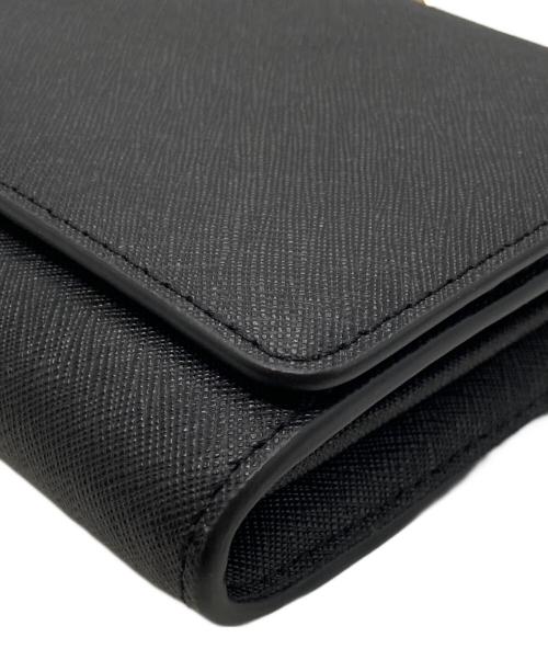 TORY BURCH（トリーバーチ）TORY BURCH (トリーバーチ) チェーンウォレット ショルダーバッグ ブラックの古着・服飾アイテム