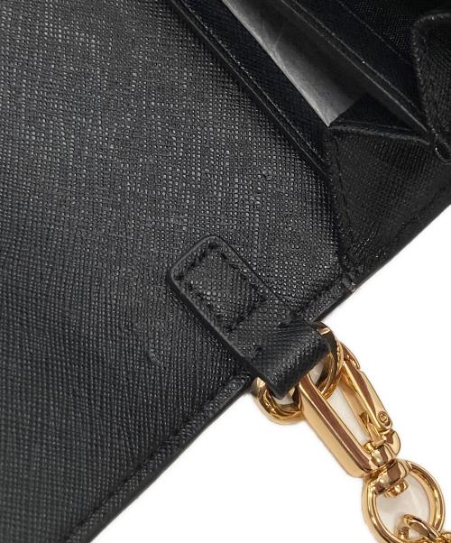 TORY BURCH（トリーバーチ）TORY BURCH (トリーバーチ) チェーンウォレット ショルダーバッグ ブラックの古着・服飾アイテム