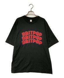 blurhms ROOTSTOCK（ブラームスルーツストック）の古着「ビッグロゴTシャツ」｜ブラック